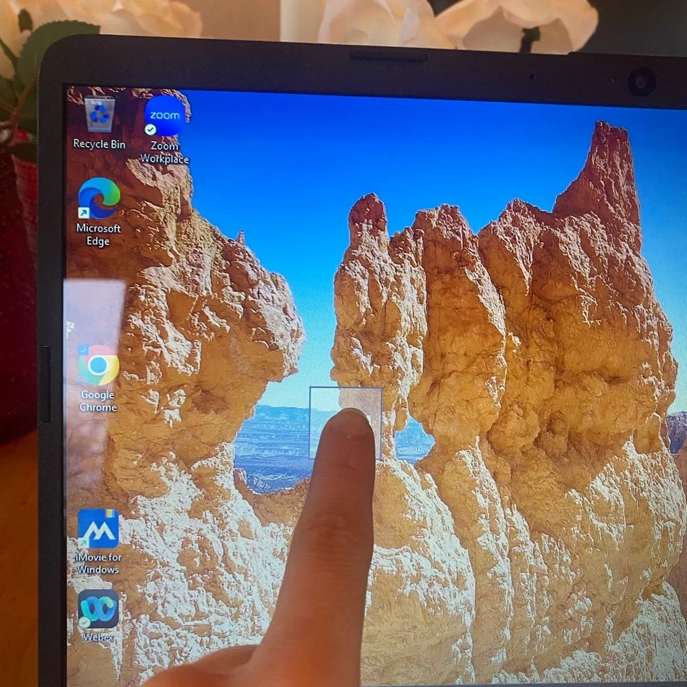 HP Dark Gray TOUCHSCREEN Laptop with Accessories